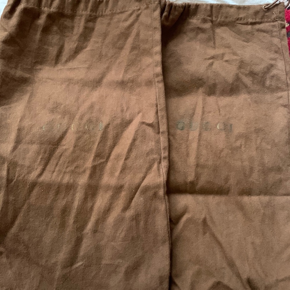 Gucci shoe dust bag